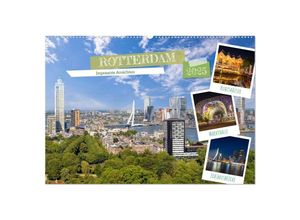 9783383887260 - ROTTERDAM Imposante Ansichten (Wandkalender 2025 DIN A2 quer) CALVENDO Monatskalender