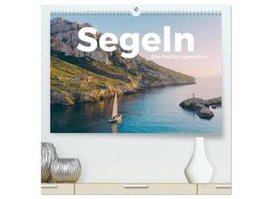 9783383887772 - Segeln - Die Freiheit genießen (hochwertiger Premium Wandkalender 2025 DIN A2 quer) Kunstdruck in Hochglanz