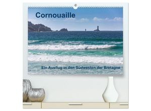 9783383888052 - Cornouaille - Ein Ausflug in den Südwesten der Bretagne (hochwertiger Premium Wandkalender 2025 DIN A2 quer) Kunstdruck in Hochglanz