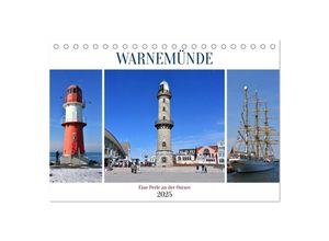 9783383889332 - WARNEMÜNDE (Tischkalender 2025 DIN A5 quer) CALVENDO Monatskalender