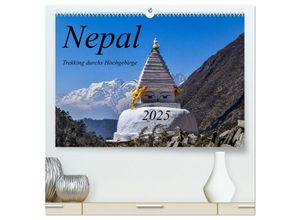 9783383889769 - Nepal- Trekking durchs Hochgebirge (hochwertiger Premium Wandkalender 2025 DIN A2 quer) Kunstdruck in Hochglanz