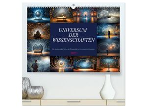 9783383890123 - Universum der Wissenschaften (hochwertiger Premium Wandkalender 2025 DIN A2 quer) Kunstdruck in Hochglanz