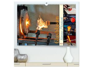 9783383890284 - Glasblasen filigranes Handwerk (hochwertiger Premium Wandkalender 2025 DIN A2 quer) Kunstdruck in Hochglanz