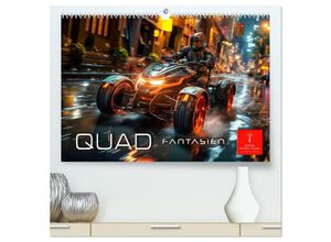 9783383890635 - Quad Fantasien (hochwertiger Premium Wandkalender 2025 DIN A2 quer) Kunstdruck in Hochglanz