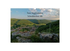 9783383890710 - Neue Impressionen von der Schwäbischen Alb (Wandkalender 2025 DIN A3 quer) CALVENDO Monatskalender