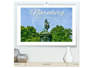 9783383890819 - Nürnberg Gärten und Stadtparks (hochwertiger Premium Wandkalender 2025 DIN A2 quer) Kunstdruck in Hochglanz