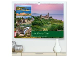 9783383890987 - Vis Kroatien - Romantische Insel der Adria (hochwertiger Premium Wandkalender 2025 DIN A2 quer) Kunstdruck in Hochglanz