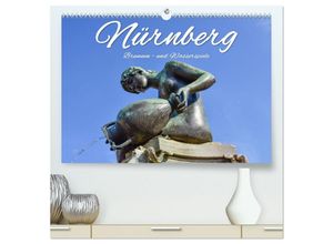 9783383891014 - Nürnberg Brunnen - und Wasserspiele (hochwertiger Premium Wandkalender 2025 DIN A2 quer) Kunstdruck in Hochglanz