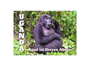 9783383892752 - Uganda - Land im Herzen Afrikas (Wandkalender 2025 DIN A2 quer) CALVENDO Monatskalender