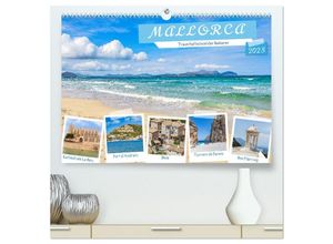 9783383892882 - Mallorca - Traumhafte Insel der Balearen (hochwertiger Premium Wandkalender 2025 DIN A2 quer) Kunstdruck in Hochglanz