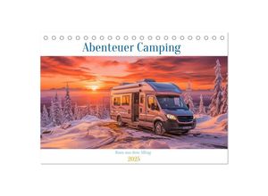 9783383893063 - Abenteuer Camping (Tischkalender 2025 DIN A5 quer) CALVENDO Monatskalender