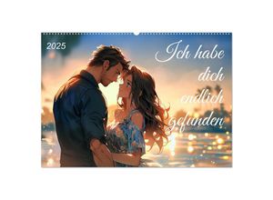 9783383894688 - Ich habe dich endlich gefunden (Wandkalender 2025 DIN A2 quer) CALVENDO Monatskalender