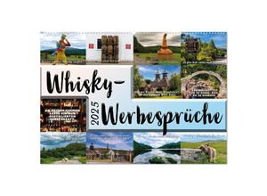 9783383894923 - Whisky-Werbesprüche (Wandkalender 2025 DIN A2 quer) CALVENDO Monatskalender