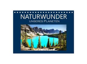 9783383896804 - Naturwunder unseres Planeten (Tischkalender 2025 DIN A5 quer) CALVENDO Monatskalender