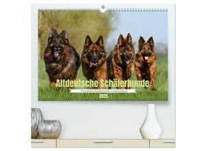 9783383896866 - Altdeutsche Schäferhunde - Traumhafte Schäferhunde Langstockhaar (hochwertiger Premium Wandkalender 2025 DIN A2 quer) Kunstdruck in Hochglanz