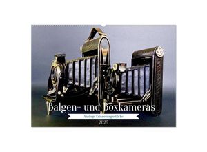 9783383899249 - Balgen- und Boxkameras - Analoge Erinnerungsstücke (Wandkalender 2025 DIN A2 quer) CALVENDO Monatskalender