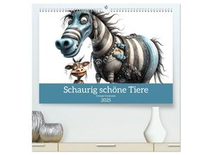 9783383899416 - Creepy Creatures (hochwertiger Premium Wandkalender 2025 DIN A2 quer) Kunstdruck in Hochglanz