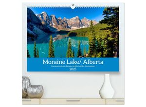 9783383901195 - Moraine Lake Alberta  Kanada (hochwertiger Premium Wandkalender 2025 DIN A2 quer) Kunstdruck in Hochglanz