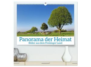 9783383901218 - Panorama der Heimat Landkreis Freising (hochwertiger Premium Wandkalender 2025 DIN A2 quer) Kunstdruck in Hochglanz