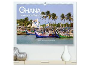 9783383901300 - Ghana - Faszination Westafrika (hochwertiger Premium Wandkalender 2025 DIN A2 quer) Kunstdruck in Hochglanz