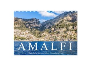 9783383901447 - Amalfi - Traumhafte Küste zwischen Himmel und Meer (Wandkalender 2025 DIN A3 quer) CALVENDO Monatskalender