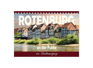 9783383901461 - Rotenburg an der Fulda ein Stadtrundgang (Tischkalender 2025 DIN A5 quer) CALVENDO Monatskalender