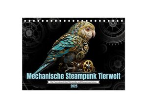 9783383903335 - Mechanische Steampunk Tierwelt (Tischkalender 2025 DIN A5 quer) CALVENDO Monatskalender