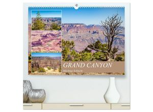 9783383903649 - GRAND CANYON Mächtige Schlucht (hochwertiger Premium Wandkalender 2025 DIN A2 quer) Kunstdruck in Hochglanz