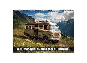 9783383905858 - Alte Maschinen - verlassene Lieblinge (Wandkalender 2025 DIN A2 quer) CALVENDO Monatskalender