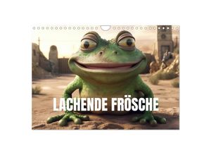 9783383909887 - Lachende Frösche (Wandkalender 2025 DIN A4 quer) CALVENDO Monatskalender