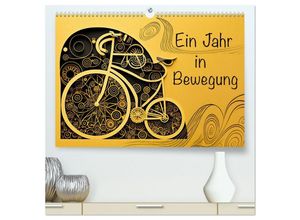 9783383910098 - Ein Jahr in Bewegung (hochwertiger Premium Wandkalender 2025 DIN A2 quer) Kunstdruck in Hochglanz