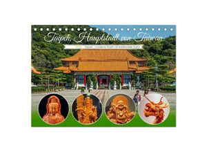 9783383911590 - Taipeh Hauptstadt von Taiwan (Tischkalender 2025 DIN A5 quer) CALVENDO Monatskalender