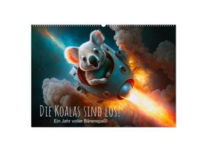 9783383915222 - Die Koalas sind los! Ein Jahr voller Bärenspaß (Wandkalender 2025 DIN A2 quer) CALVENDO Monatskalender