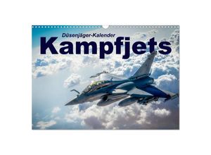 9783383918339 - Kampfjets - Düsenjäger-Kalender (Wandkalender 2025 DIN A3 quer) CALVENDO Monatskalender