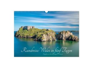 9783383920431 - Rundreise Wales in fünf Tagen (Wandkalender 2025 DIN A3 quer) CALVENDO Monatskalender