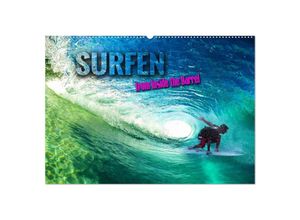 9783383920868 - Surfen - from Inside the Barrel (Wandkalender 2025 DIN A2 quer) CALVENDO Monatskalender