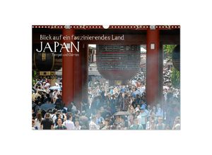 9783383926747 - Blick auf ein faszinierendes Land - Japan 2025 (Wandkalender 2025 DIN A3 quer) CALVENDO Monatskalender