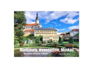 9783383927089 - Moritzburg Weesenstein Muskau - Drei schöne sächsische Schlösser (Wandkalender 2025 DIN A2 quer) CALVENDO Monatskalender