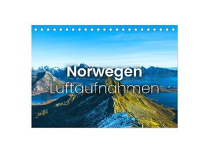 9783383929069 - Norwegen Luftaufnahmen (Tischkalender 2025 DIN A5 quer) CALVENDO Monatskalender