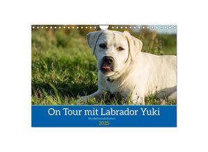 9783383929168 - On Tour mit Labrador Yuki (Wandkalender 2025 DIN A4 quer) CALVENDO Monatskalender