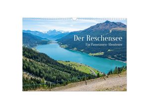 9783383931079 - Der Reschensee - ein Panormanen-Abenteuer (Wandkalender 2025 DIN A3 quer) CALVENDO Monatskalender