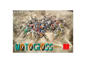 9783383933240 - Motocross extrem (Tischkalender 2025 DIN A5 quer) CALVENDO Monatskalender