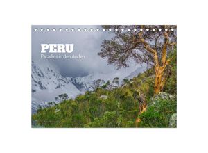 9783383933721 - Peru - Paradies in den Anden (Tischkalender 2025 DIN A5 quer) CALVENDO Monatskalender