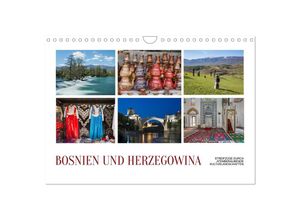 9783383933882 - Bosnien und Herzegowina - Streifzüge durch atemberaubende Kulturlandschaften (Wandkalender 2025 DIN A4 quer) CALVENDO Monatskalender