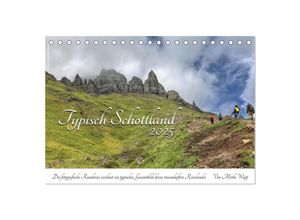 9783383935350 - Typisch Schottland (Tischkalender 2025 DIN A5 quer) CALVENDO Monatskalender