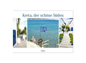 9783383935374 - Kreta der schöne Süden (Wandkalender 2025 DIN A2 quer) CALVENDO Monatskalender