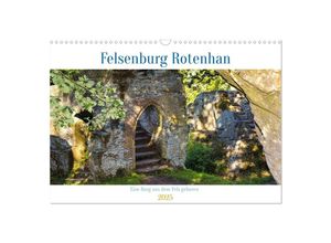 9783383935459 - Felsenburg Rotenhan (Wandkalender 2025 DIN A3 quer) CALVENDO Monatskalender