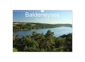 9783383935657 - Baldeneysee - Oase der Ruhe (Wandkalender 2025 DIN A4 quer) CALVENDO Monatskalender