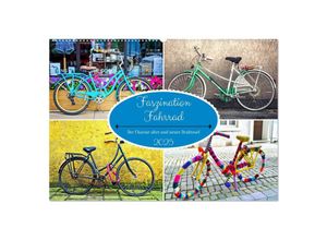 9783383935763 - Faszination Fahrrad Der Charme alter und neuer Drahtesel (Wandkalender 2025 DIN A2 quer) CALVENDO Monatskalender