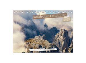 9783383935770 - Südtiroler Dolomiten (Tischkalender 2025 DIN A5 quer) CALVENDO Monatskalender